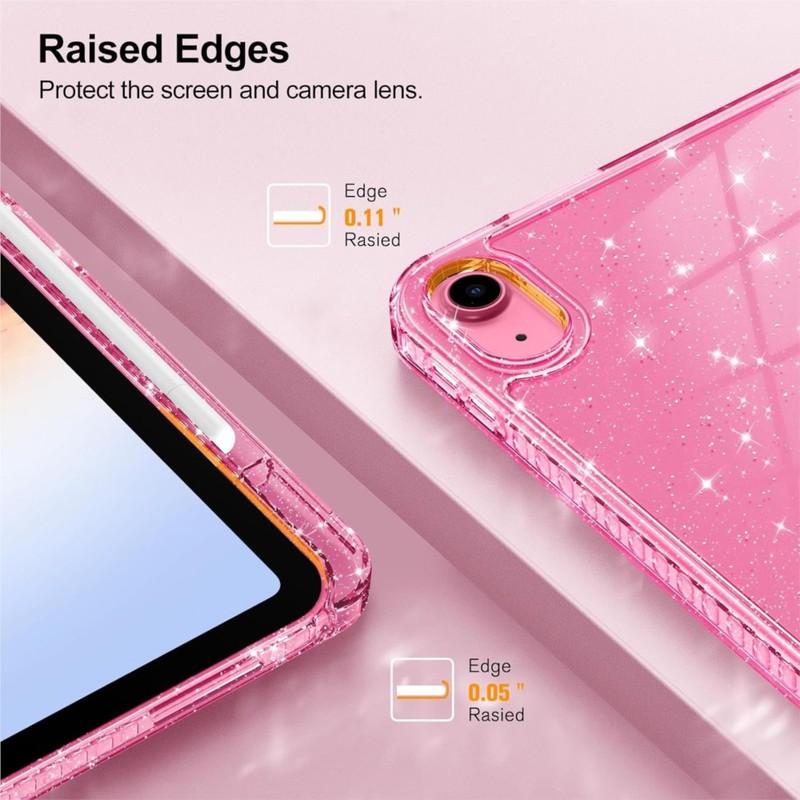 Glitzernde Hülle für das neue iPad 12. Generation (A19) A16 11 10 9 8 7. Air Pro 10.9 11 12.9 13 Zoll Mini 6/7 Dreifach-Smart-Ständer Schutzhülle