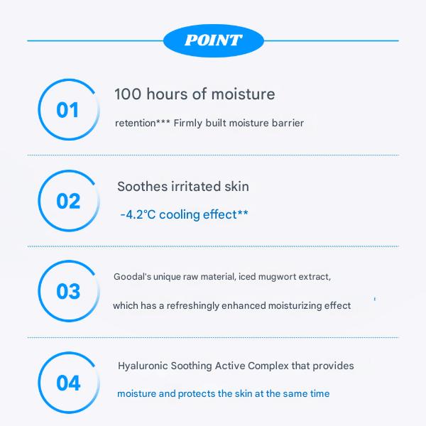 Goodal Heartleaf Hyaluron Soothing Cream 75ml (25AD) (3 Options)