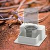 Aquarium Water Container with Automatic Drinking Mechanism and Bottle for Geckos Tortoise