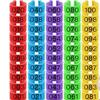 Poultry Marking Laser-Engraved Colored Leg Rings with Open Buckle