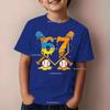 Kids Summer T-shirt Boys Girls Sport Number Print Top Casual Short Sleeve Wear