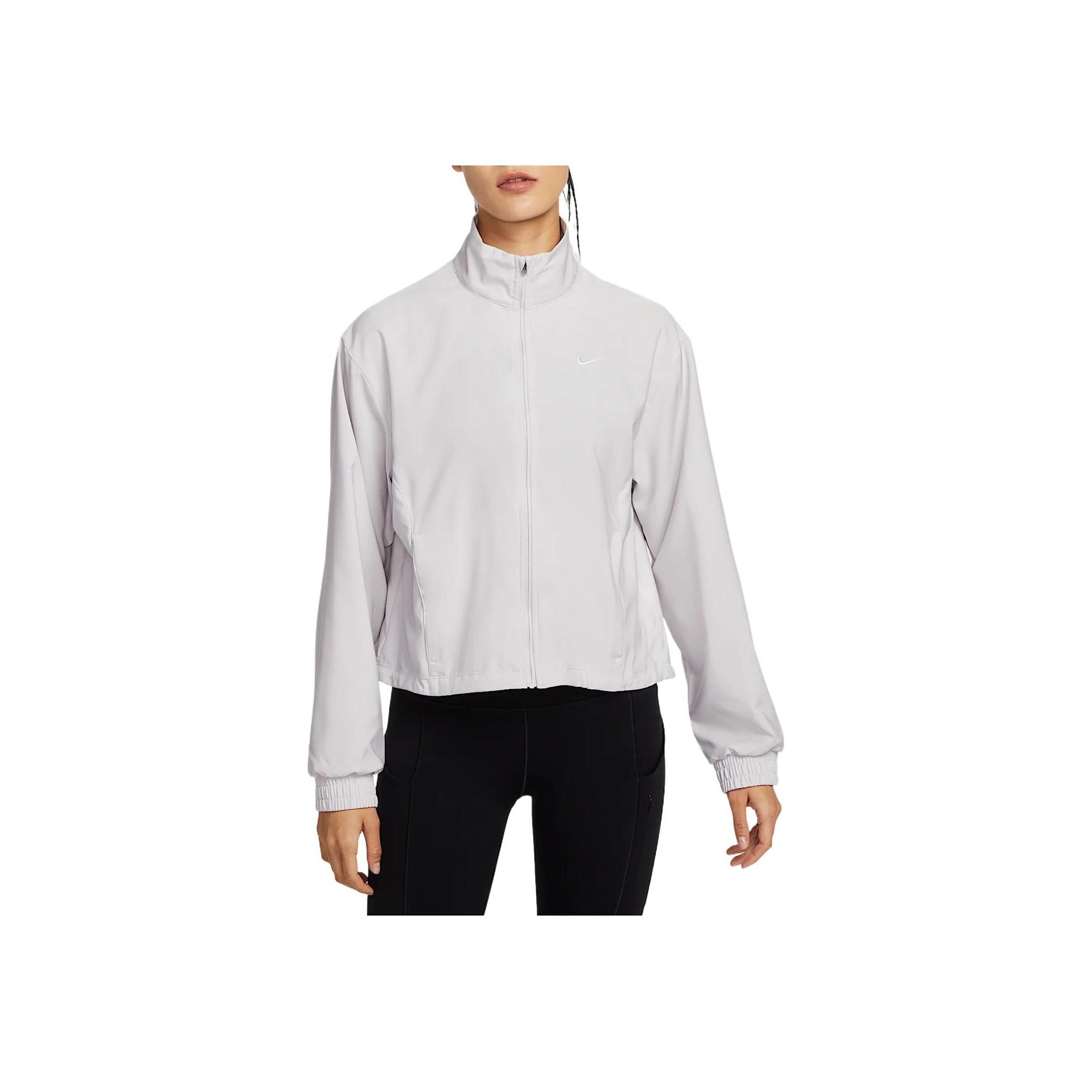 

Nike Stand Collar Casual Versatile Jacket Women Jackets Best-Gray White HQ3368-078 S