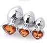 Anal Toys Prostate Massager Anal Plug Heart-Shaped Butt Adult Products