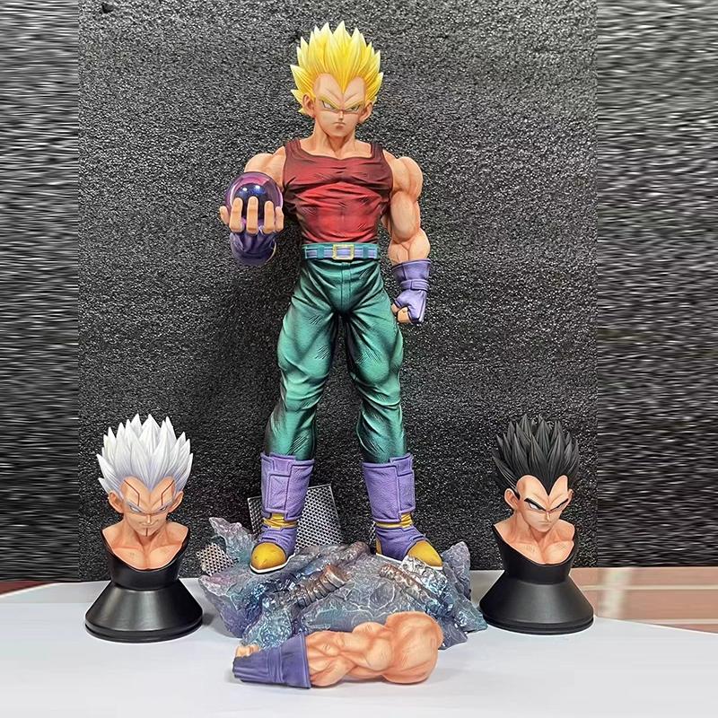 Dragon Ball Anime Figure Super Saiyan Gt Vegeta Handmade Action Figures Goku Pvc Statue Collection Model Decorate Toys Gifts