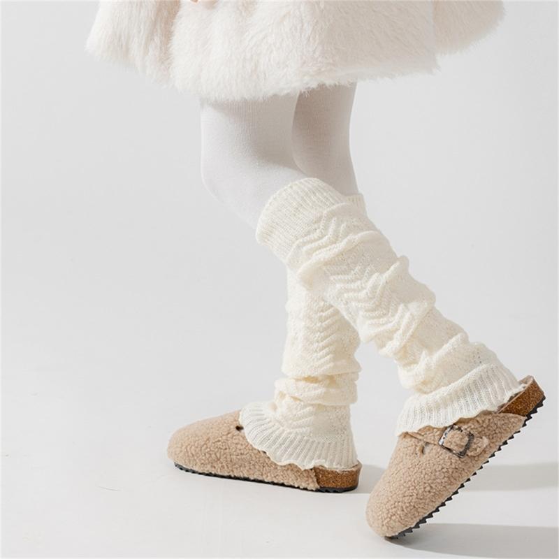 Kids Glittering Ankle Socks Reusable Heat Leggings Breathable Textured Fabric Play date Outfit Essential Easy Care