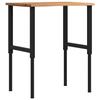 VidaXL Workbench Light Brown 80x60x(71,5-98) Cm Solid Oak Wood 3309696