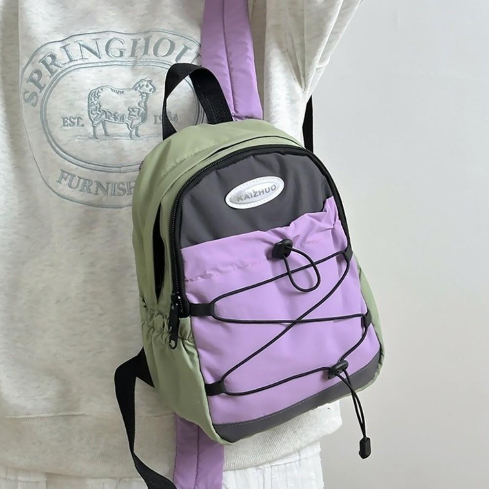Japanese Style Nylon Shoulder Bags Large Capacity Student Schoolbag Lightweight Backpack  Teenagers