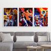 Klassische Anime Saint Seiya Poster Drucke Japan Cartoon Jungfrau Goldener Ritter Leinwandbild Wandkunst Bild Wohnzimmer Heimdekoration