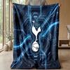 Tottenham Hotspur Theme Blanket Soft Flannel Blanket Plush Throw Blanket Cozy Sofa Bed Blanket for Home Decor