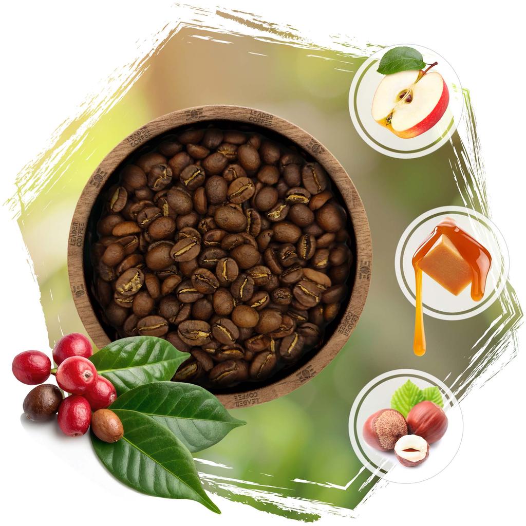 Kawa ziarnista cafeiere arabica meksyk hg jaltenango, 500 g