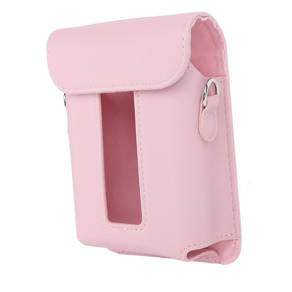 Carrying Case for Link 3 PU Smartphone Printer Protective Case Cover Storage Bag with Shoulder Strap for Travel