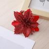 Flowers Christmas Decorative With Shiny Finish For Holiday Tree And Party Props