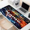 Custom Name Personalized Demon Slayer Anime Pattern Mousepad, Laptop PC Desk Mat, Decorative Desk Mat for Home Keyboard Pad Gift