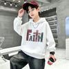 Latest Vintage-color Children's Hooded Sweatshirt for Boys and Girls, Korean-style Street Casual Pullover Hoodie