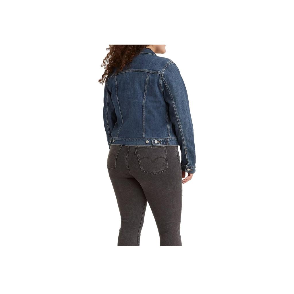 Levis Einfarbig Figurbetonte Langarmjacke Damenjacken Grau Schwarz 29945-0014