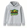 Kids Boys Girls Cartoon Graphic Print Pullover Hoodie Casual Long Sleeve Soft Sweatshirt for Children Daily Wear