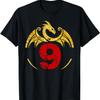 9th Birthday Gift Dragon Shirt T-Shirt