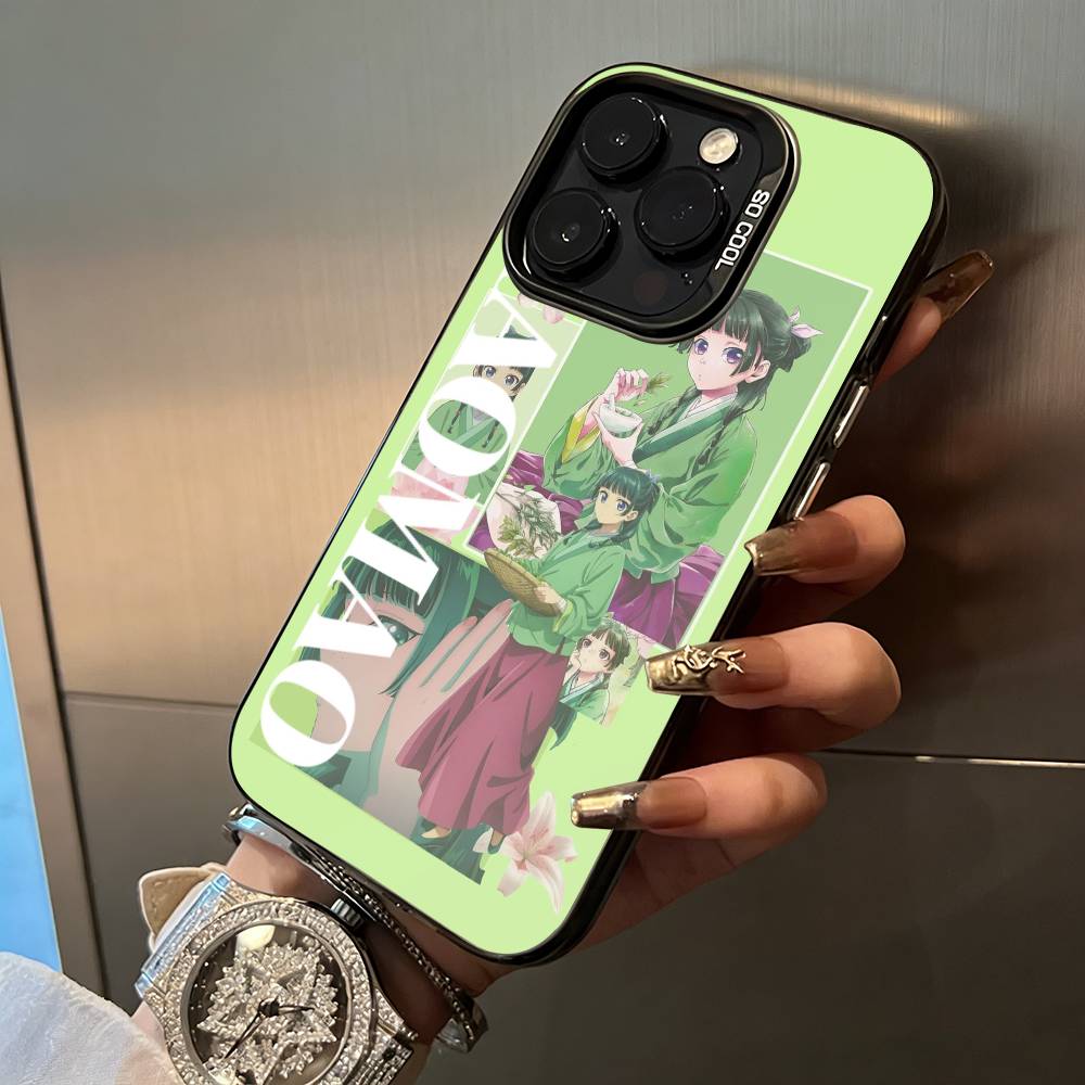 T-The Apothecary Diaries-Popular Anime Phone Case For IPhone171611 12 13 14 15 16 Pro Max Plus Cover Colored Silver Funda Bumber