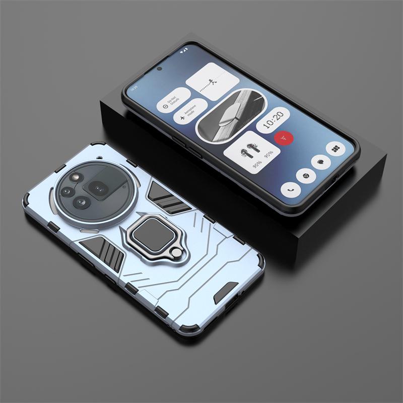 

Чехол для телефона с магнитным кольцом для Nothing Phone 3a Pro, чехол для Nothing Phone 3a Pro, противоударный защитный чехол Funda Back Cover Nothing Phone 3a Pro