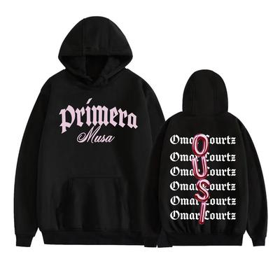 Omar Courtz Primera Musa Album Print Hoodies Herren Damen Kleidung Vintage Beliebte Sweatshirts Lässig Bequem Hochwertiger Hoodie