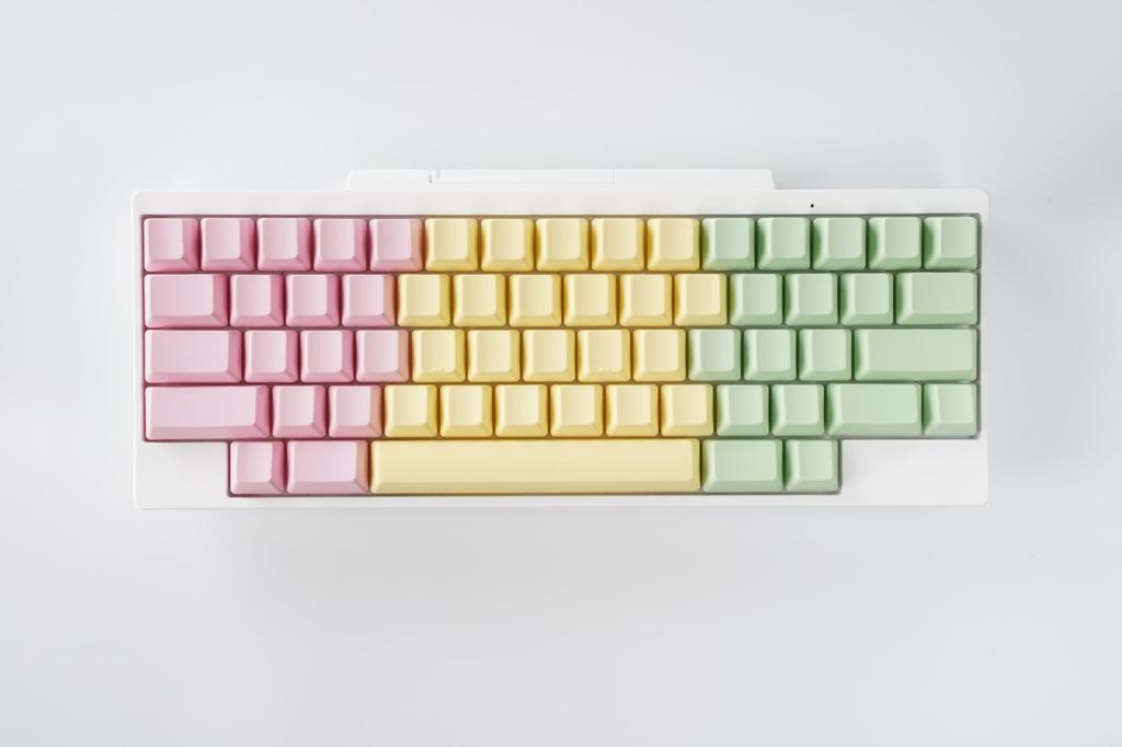 PFU HHKB Professional Series Key Top Set Dandelion Unmarked Layout (English Model) PD-KB400KTLYN