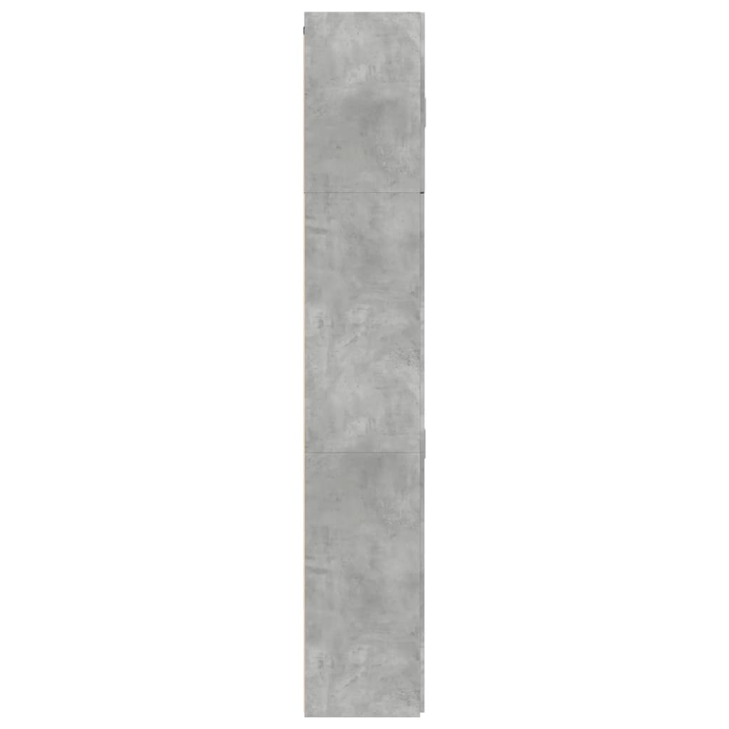 Highboard Concrete Grey 80 x 42.5 x 249 cm Particleboard