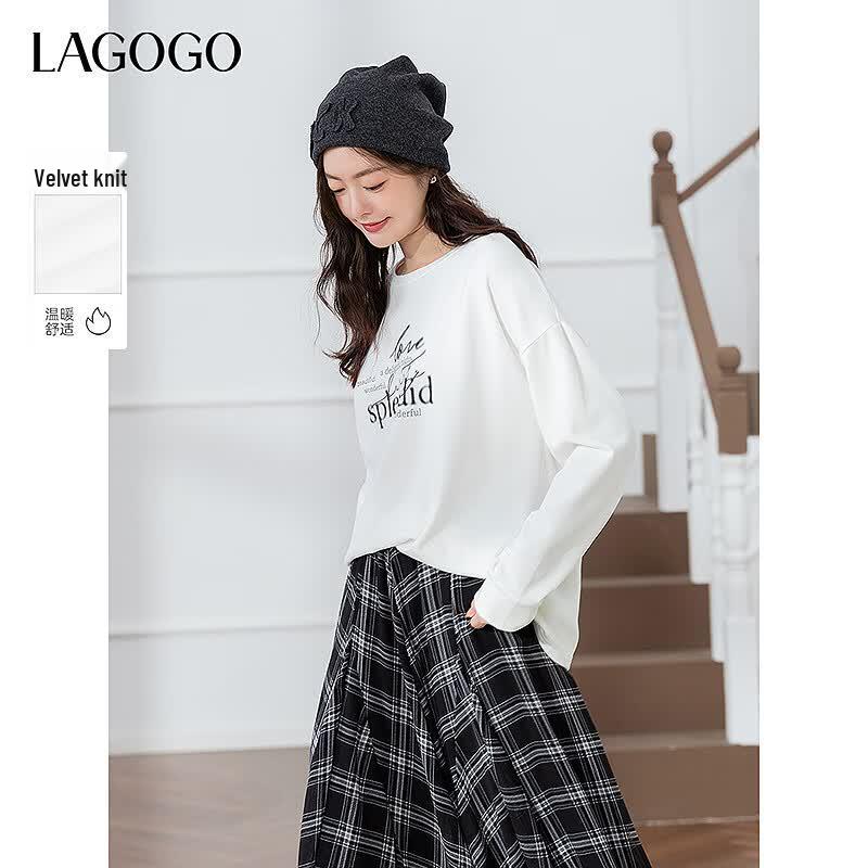 LAGOGO 2025 New Style Women s T-Shirt OCTT518G14 M