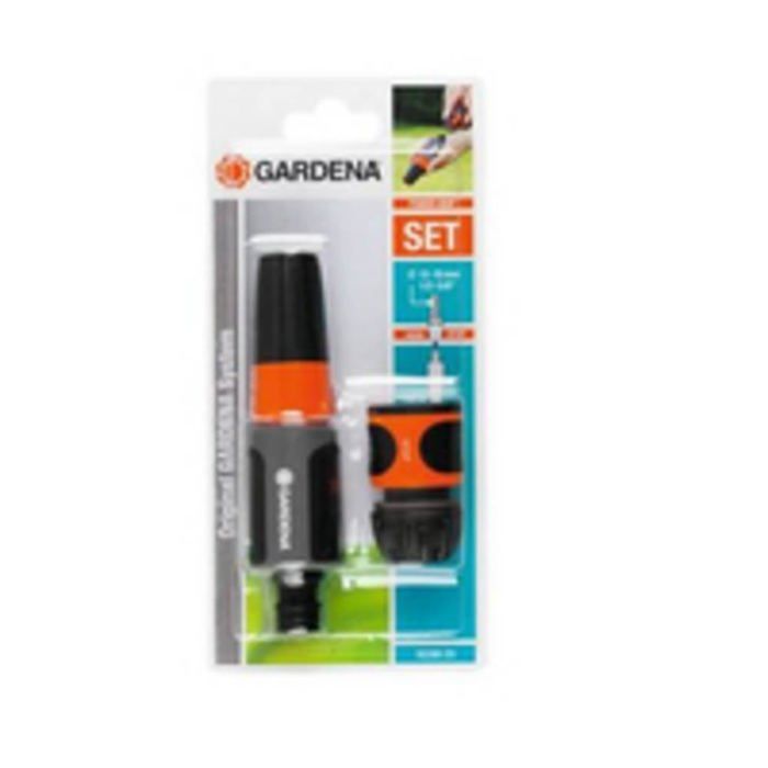 GARDENA Nécessaire de base – Adapté tuyau Ø15mm – Compatibilité Original GARDENA System – Kit complet – Garantie 2ans