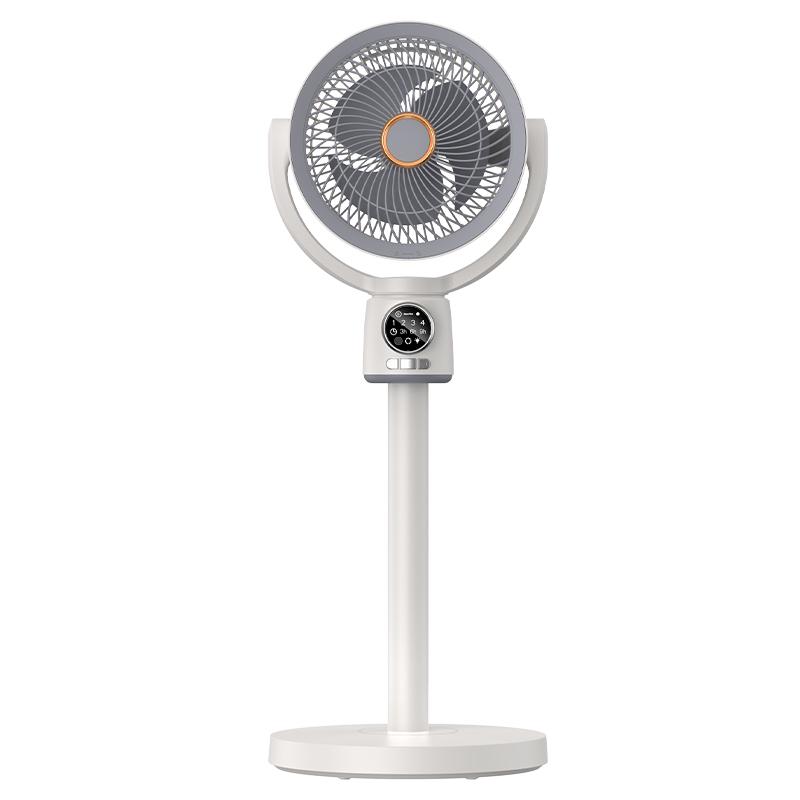 110V Smart Air Circulator Floor Fan with Voice Control & Timer