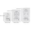 Transparent Vacuum Compression Bag Hang Hook Vacuum Seal Storage Bag  Suits/Dress/Jacket