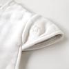 10mois Fluffy Gauze  6-layer Gauze  2way Baby Sleeper with Sleeves, 100% Cotton, White, Length 58cm, for Newborns To Around 3 Years Old