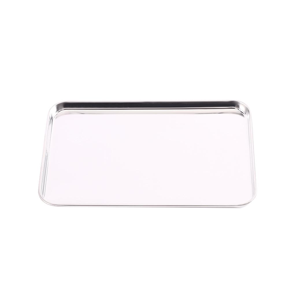 Clean Stainless Steel Dishes Cookie Home Cookware Bake Pans Baking Sheets Oven Tray Kitchen Steamer