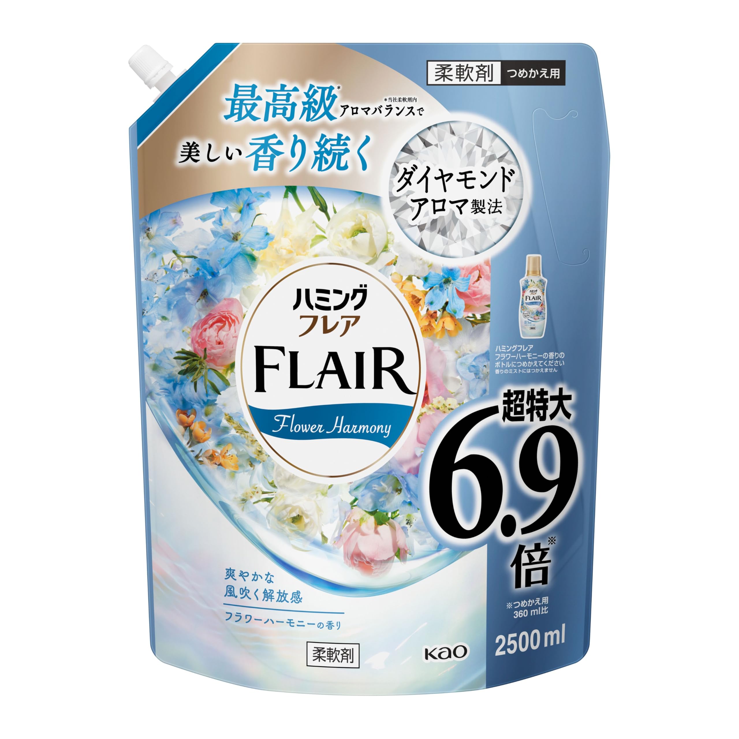 

Сменный блок Humming Flare Flower Harmony, большая емкость 2500 мл