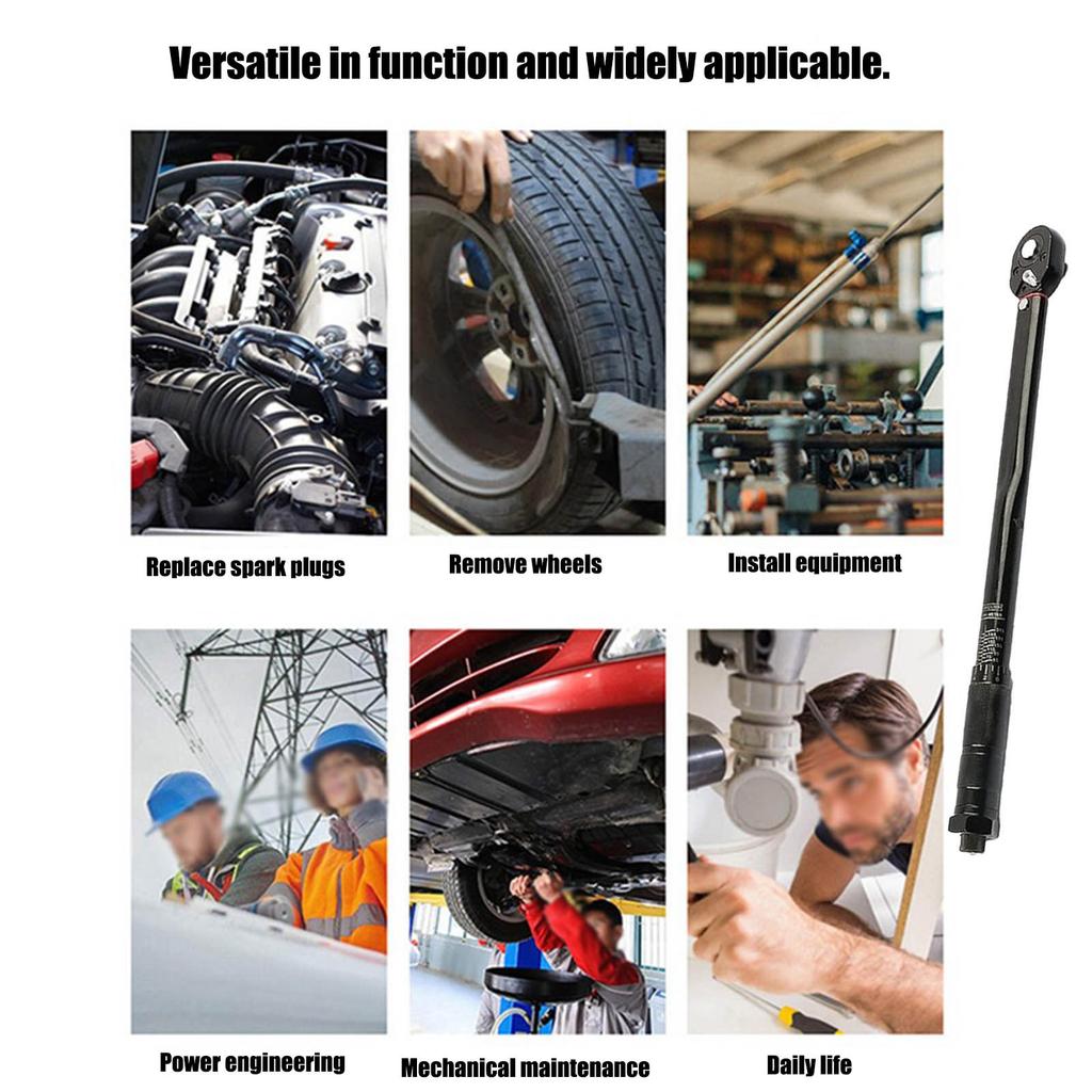 1/4 inch drive preset torque tool 5-25Nm torque long ratchet type suitable for automotive and tire technicians manual tool