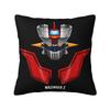 Custom Nordic UFO Robot Goldorak Grendizer Cushion Cover Polyester Actarus Goldrake Mecha Anime Pillow Case Home Decor