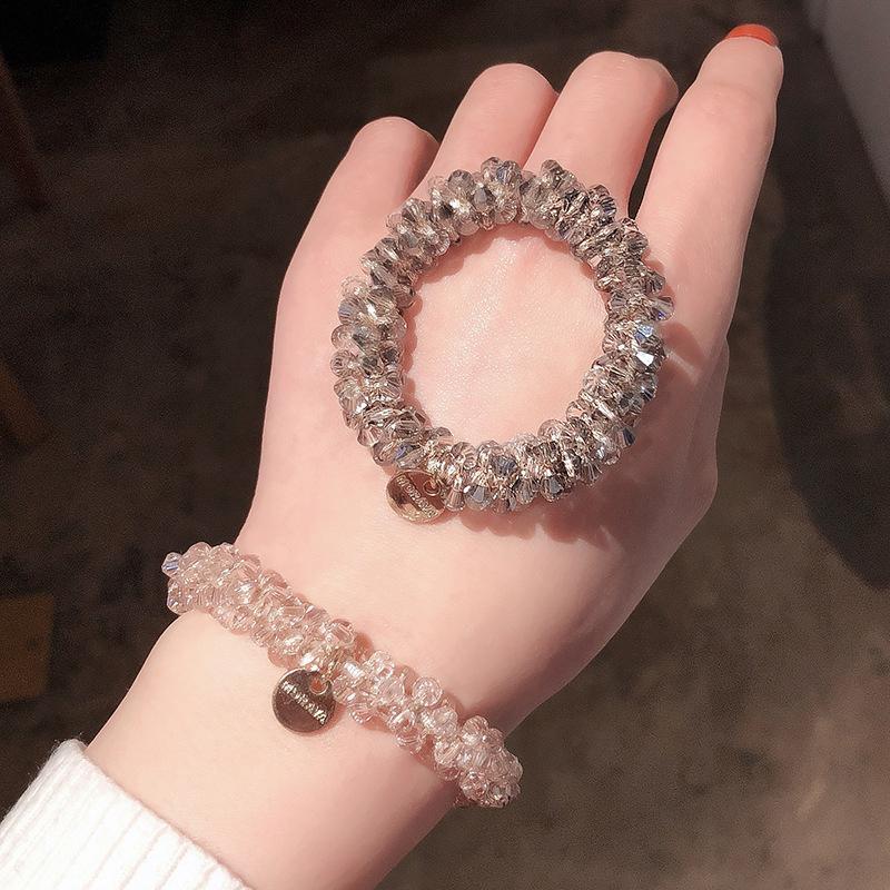 Elastic de păr, S, Coadă de cal, Elastic de păr simplu, Brățară elastic de păr, Dublu scop