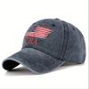 UnisexS Trendy Versatile Baseball Cap American Flag Retro Design ValentineS Day Gift Breathable Comfortable Outdoor Sports Casual