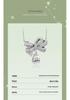 Elegant Bow Tie Diamond Necklace for Women - Versatile Spring/Summer Jewelry with a Unique Design