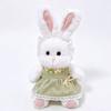 Creative Plush Bunny Toy With Dress For Kids Girls Gift
