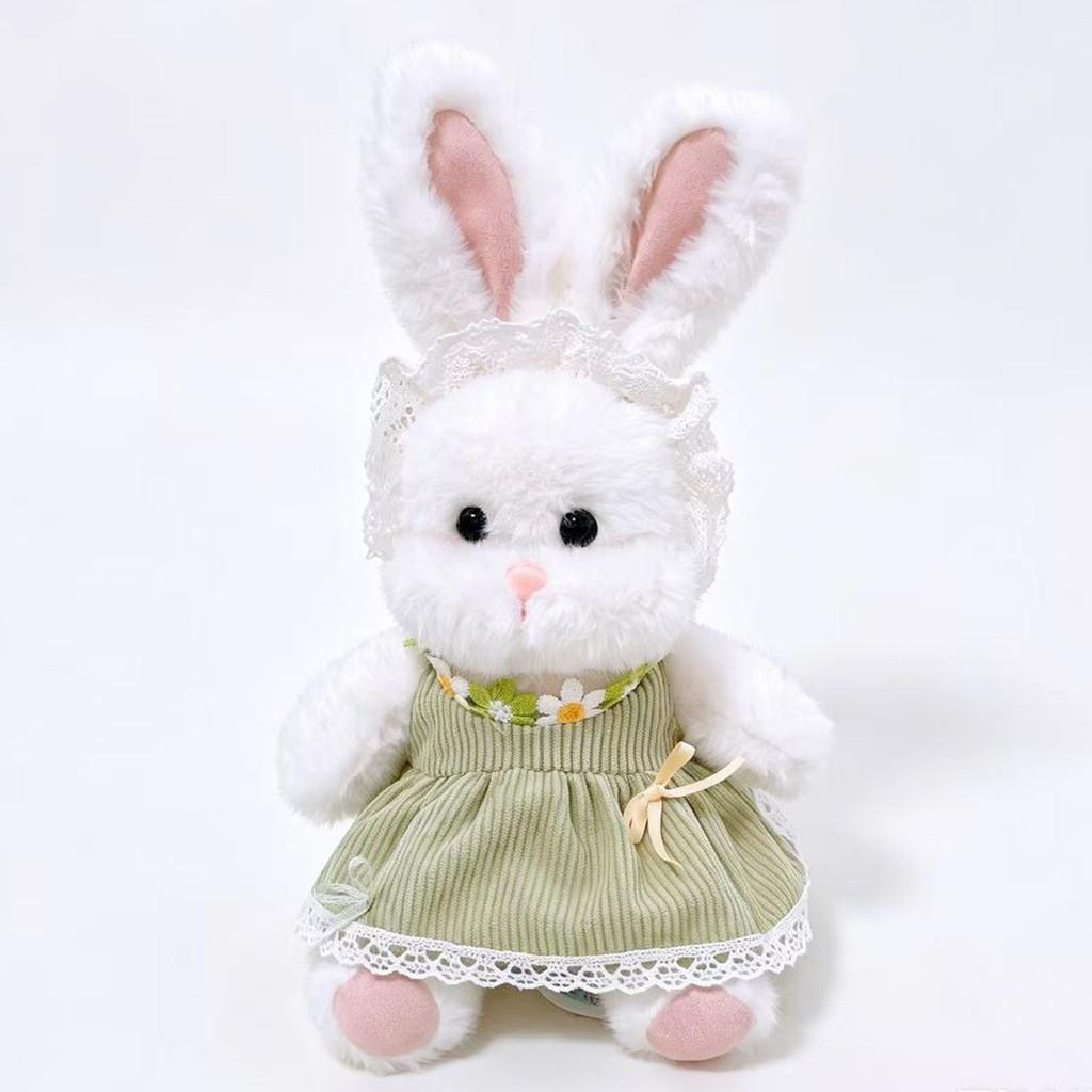 Creative Plush Bunny Toy With Dress For Kids Girls Gift