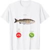 Fih T-Shirt Schuhe Fisch Lustig Falsch geschrieben Fisch Meme Fih Humor T-Shirt Lustiges Grafik-T-Shirt Lässiges Rundhals-T-Shirt