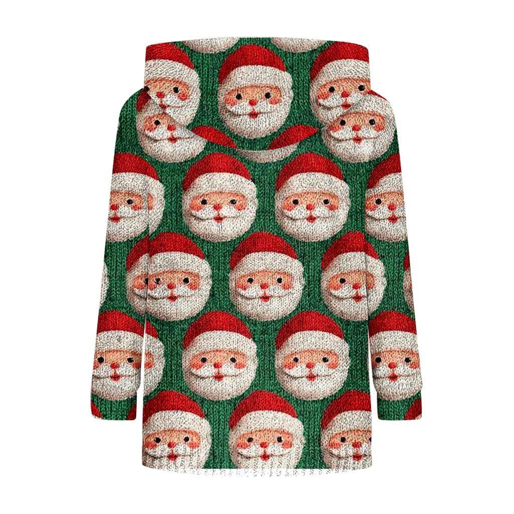 Sweatshirts For Women Knit Sweater Cute Shirt Fall Pullover Hooded Sweatshirt