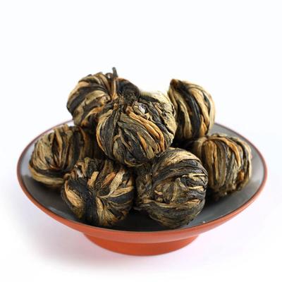 HelloYoung 100g Nonpareil Supreme Yunnan Black Tea Dragon Pearl Dian Hong Ball