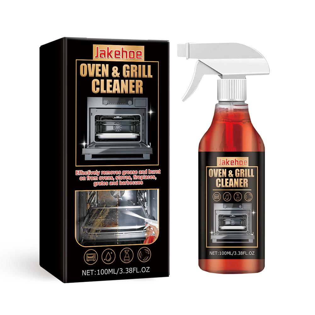 Heavy Oil Cleaner Strong Kitchen Hood Grease Remover Oil Stain Degreaser Cleaning Grill Oven Household Stove Cleaning Spray 1pcs