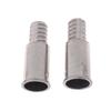 2Pcs Broom Extension Pole Adapter Tips Metal Threaded Handle Tips End Adapter Repair Kit Connector Handle Extension