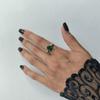 Серебряное кольцо с натуральным агатом 1.824ct, вес изделия 2,74 гр (2189787)