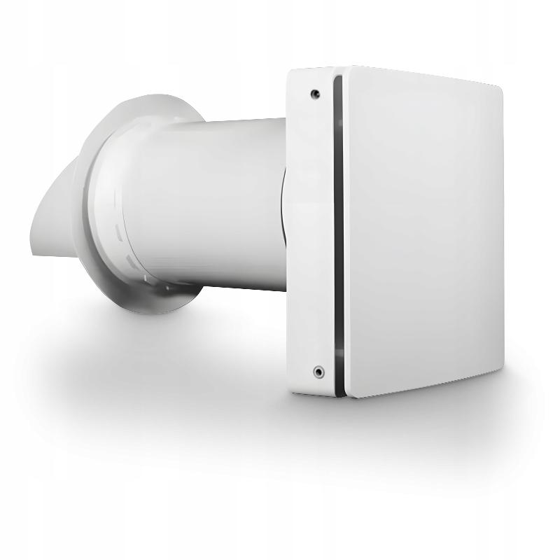 Unidade de Recuperação de Calor de Parede Wifi Tuya Controle Remoto Filtro 60 M³/H Ventilador 3 Velocidades