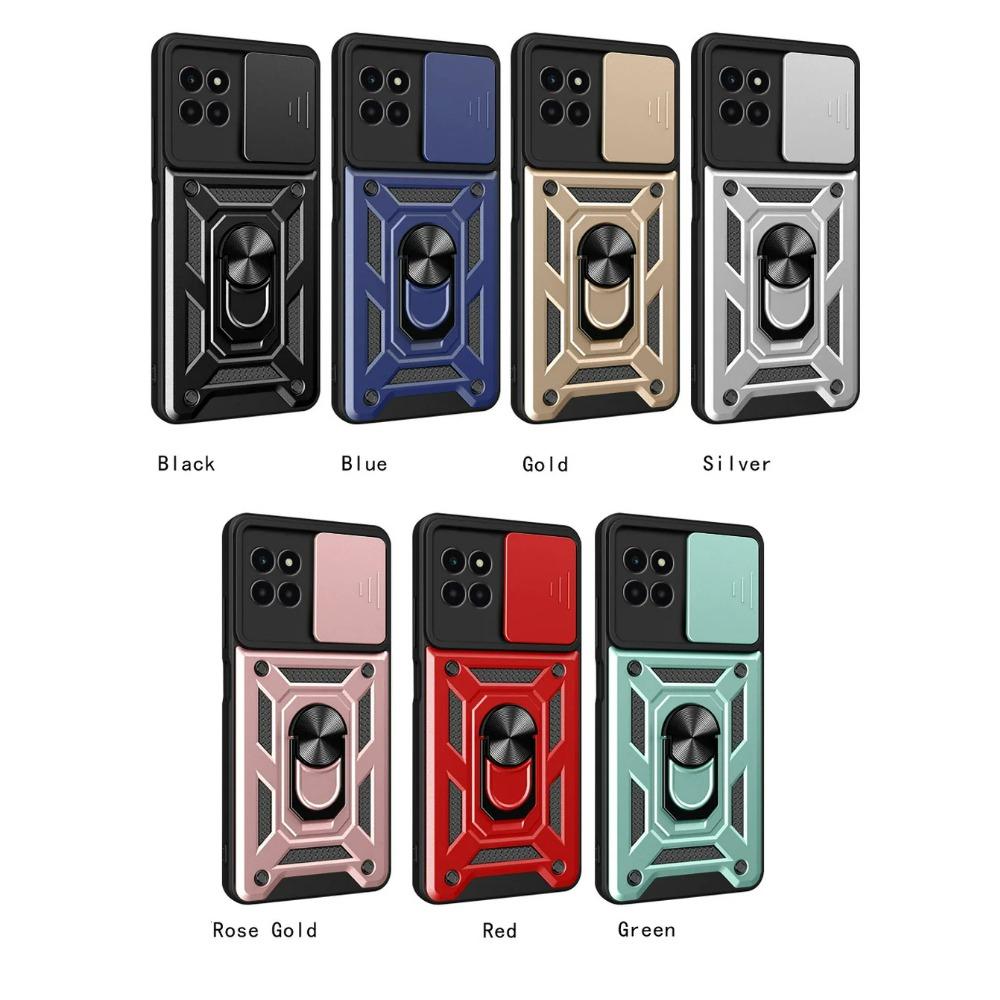 Camera protect case for Honor X6A X5 Plus X7A X8A X6S X8 X9 X7 X6 Honor 90 90 Lite 70 50 Armor Hybrid Metal Ring Cover Fundas
