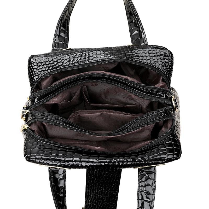 Leopard Print Women's Bag Crossbody Bag Middle-Aged Mother Bag Pu Shoulder Bag Handbag