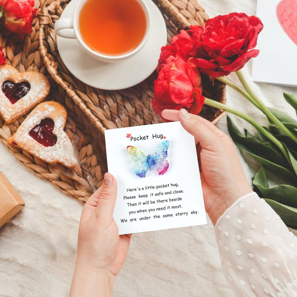 Kieszonkowy przytulający serdeczny prezent, prezent do przytulania, specjalny prezent dla przyjaciela, ciepły prezent w kształcie serca, dekoracja kartki walentynkowej